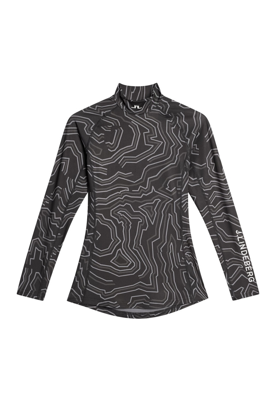 top de compresión con estampado ella