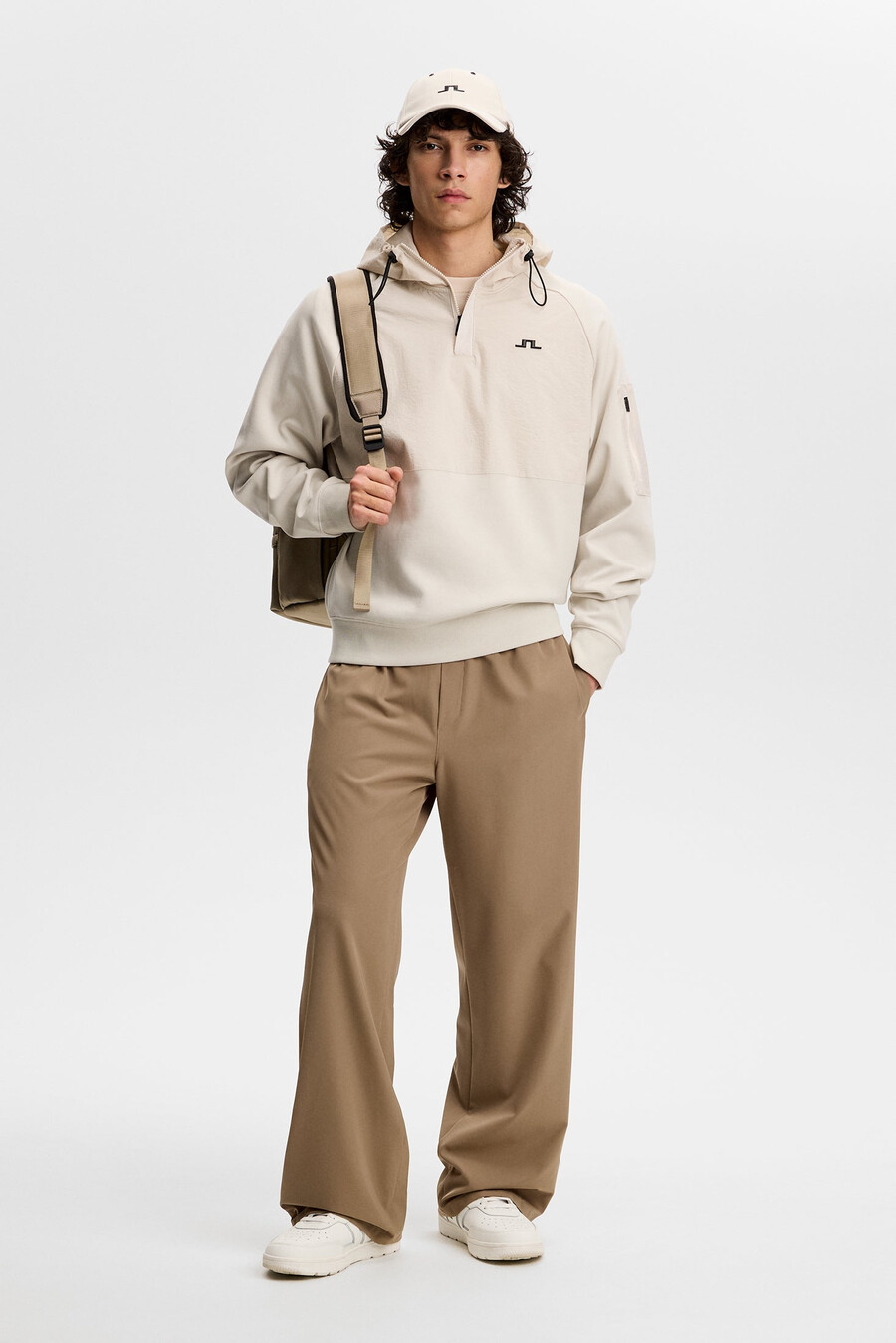 sudadera con capucha híbrida mijo