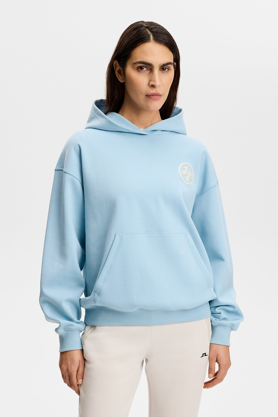 capucha con estampado de cala