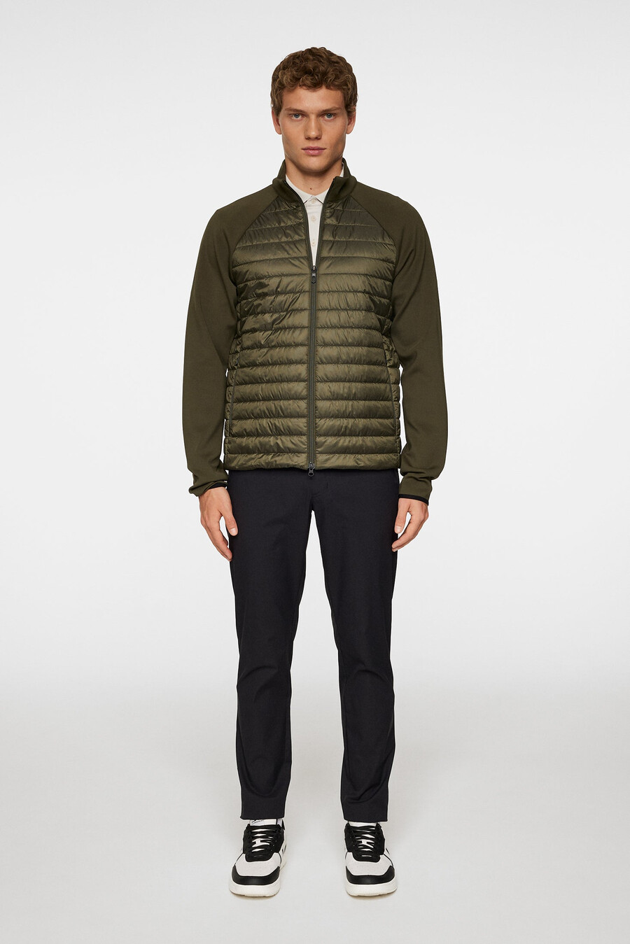 chaqueta híbrida hayden quilt