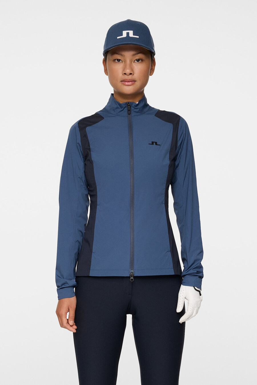 chaqueta con cremallera brooks