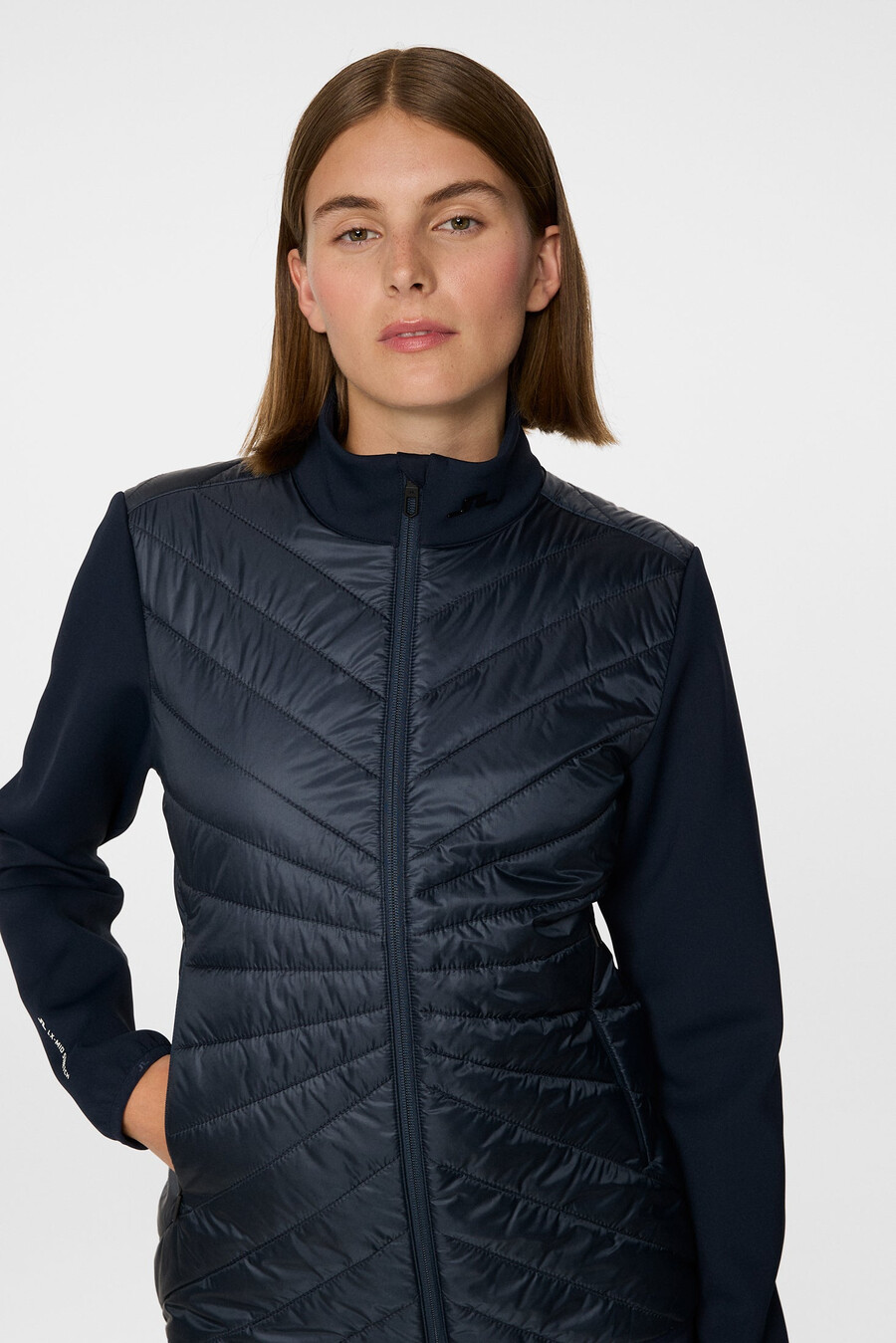 chaqueta híbrida madde quilt