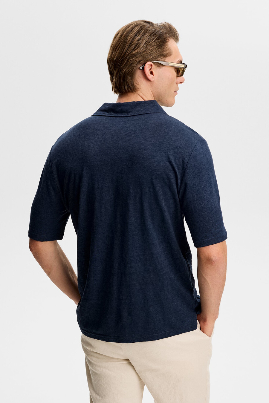 polo de lino roy