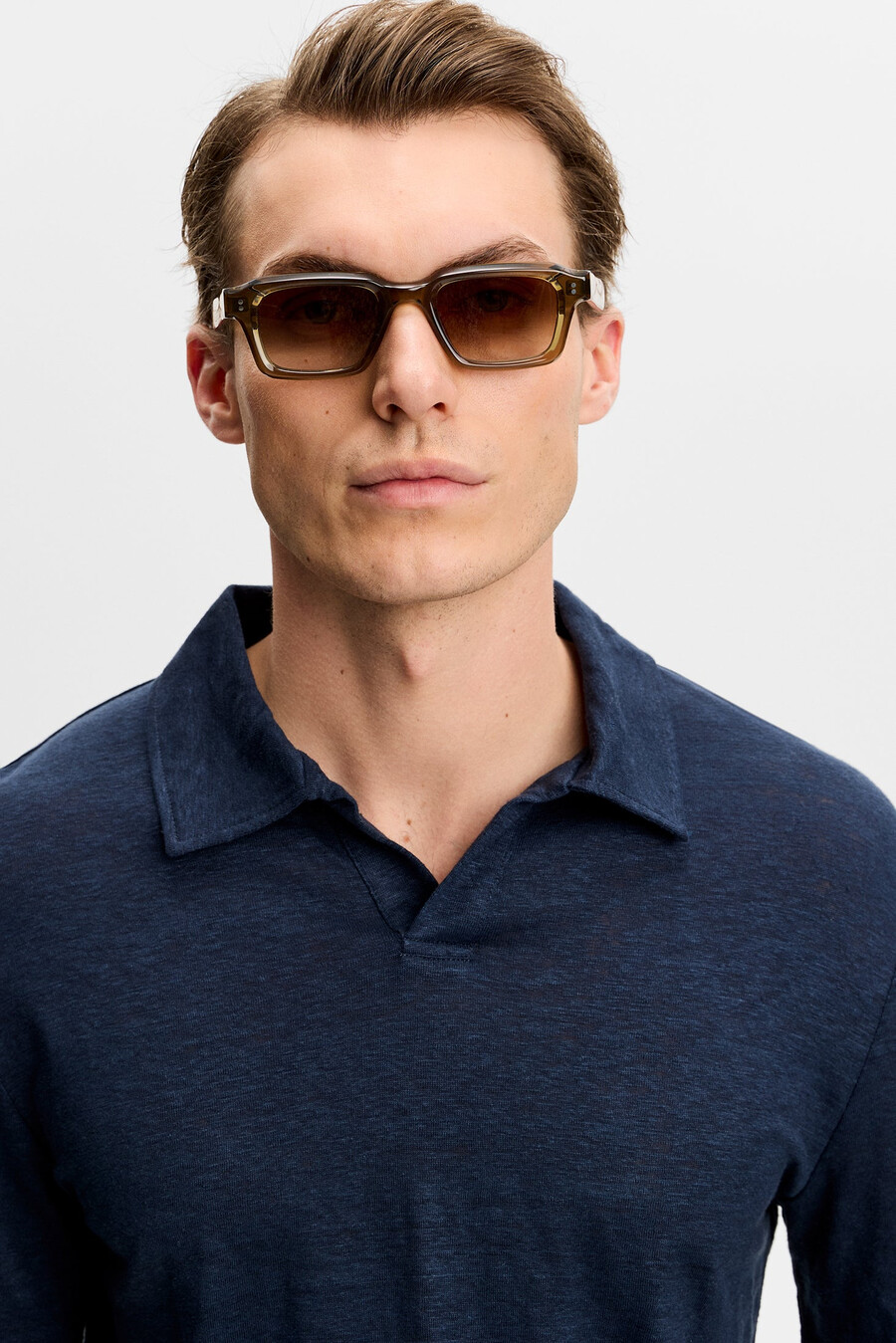 polo de lino roy