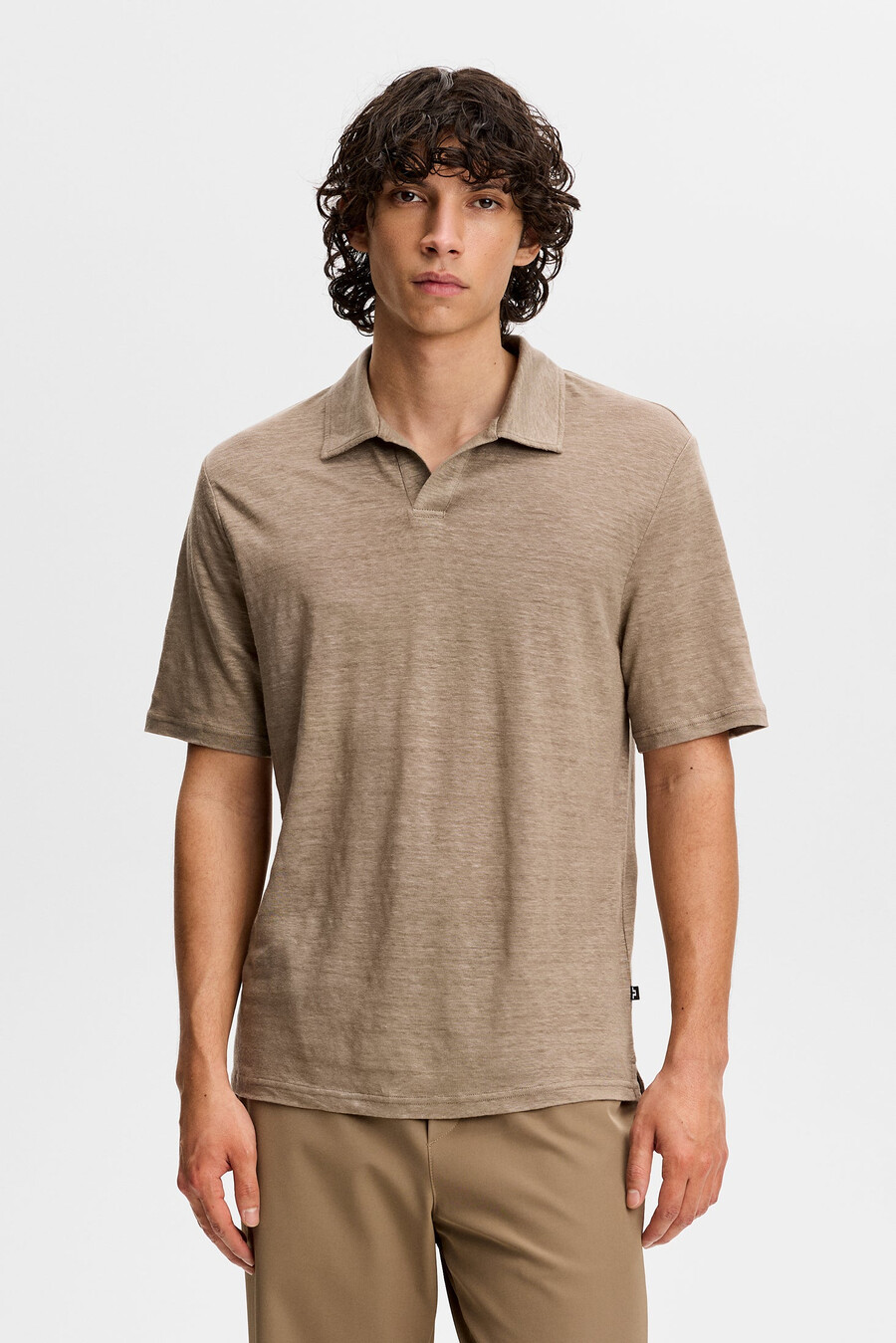 polo de lino roy