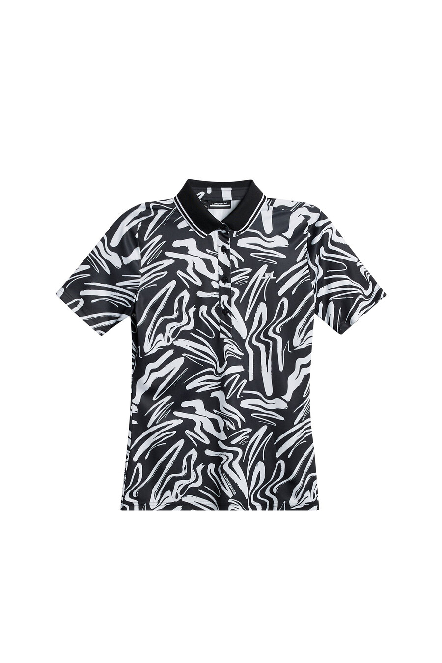 polo con estampado de georgia