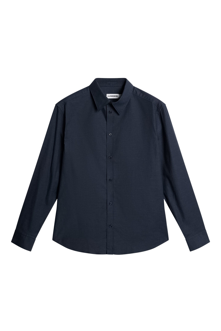 camisa de franela ligera y ajustada