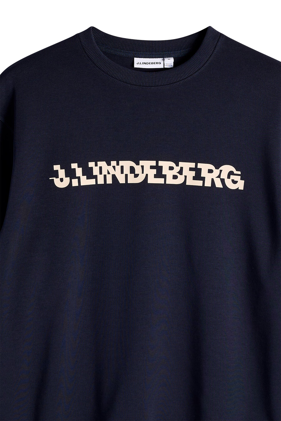 camiseta de cuello redondo con estampado de club